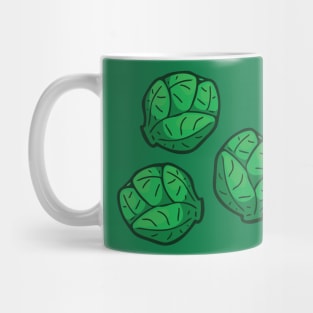 Green Brussel Sprouts Mug